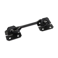 Cabin Hooks - Wire Pattern - Black 6''