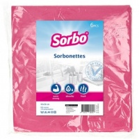 Sorbonette Absorbent Cloths - Pack 6