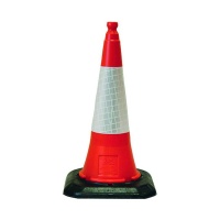 Self Weighted Road Traffic Cone 450mm