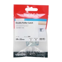 Double Roller Catches - Zinc Pack 2