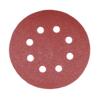 150mm Random Orbital Sanding Discs - Mixed Pack 5  (80/120/180)