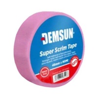 Demsun Pink Scrim Plasterboard Tape 50mm x 90m